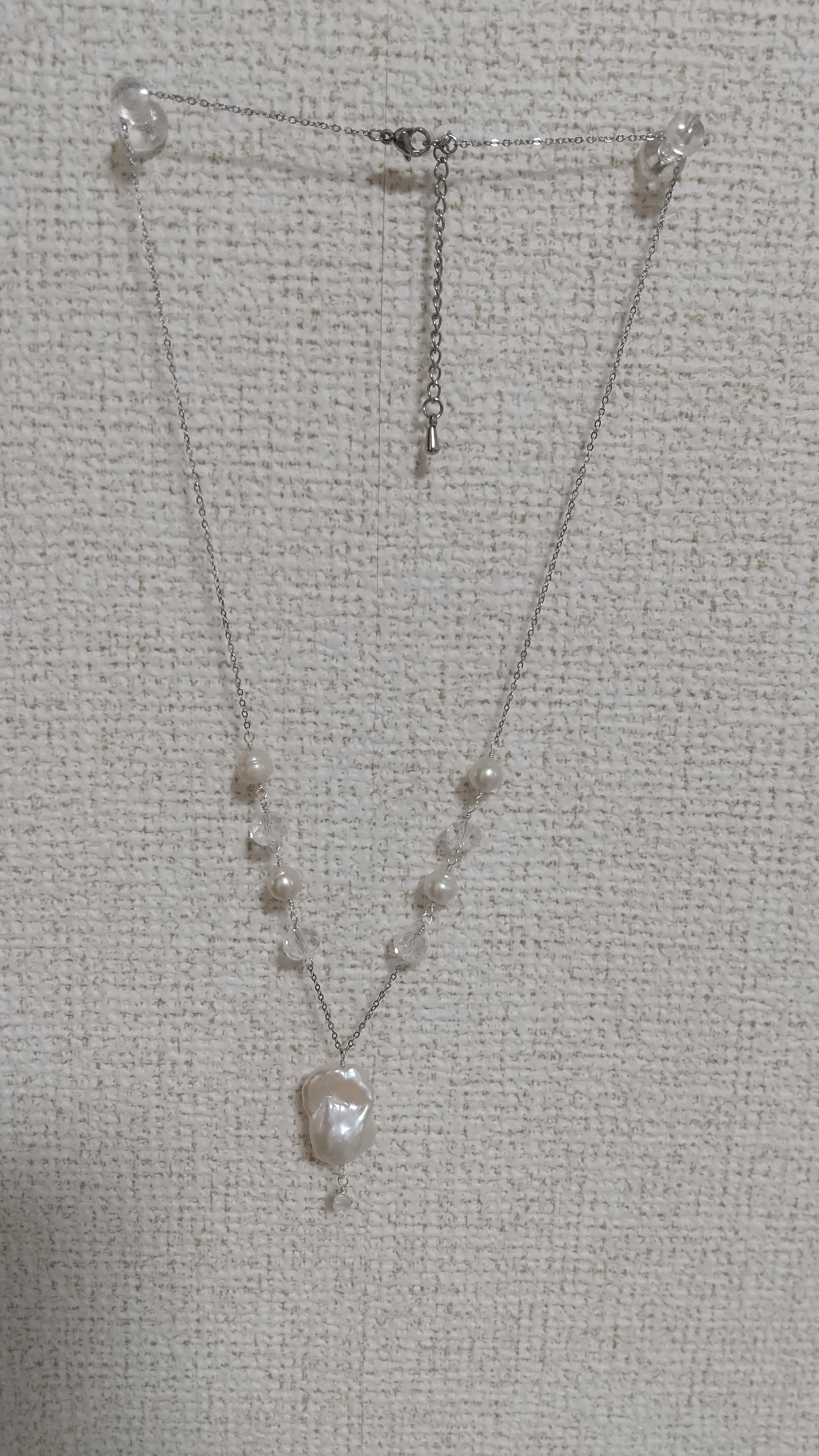 淡水 バロックパール/オイスターパール ネックレス