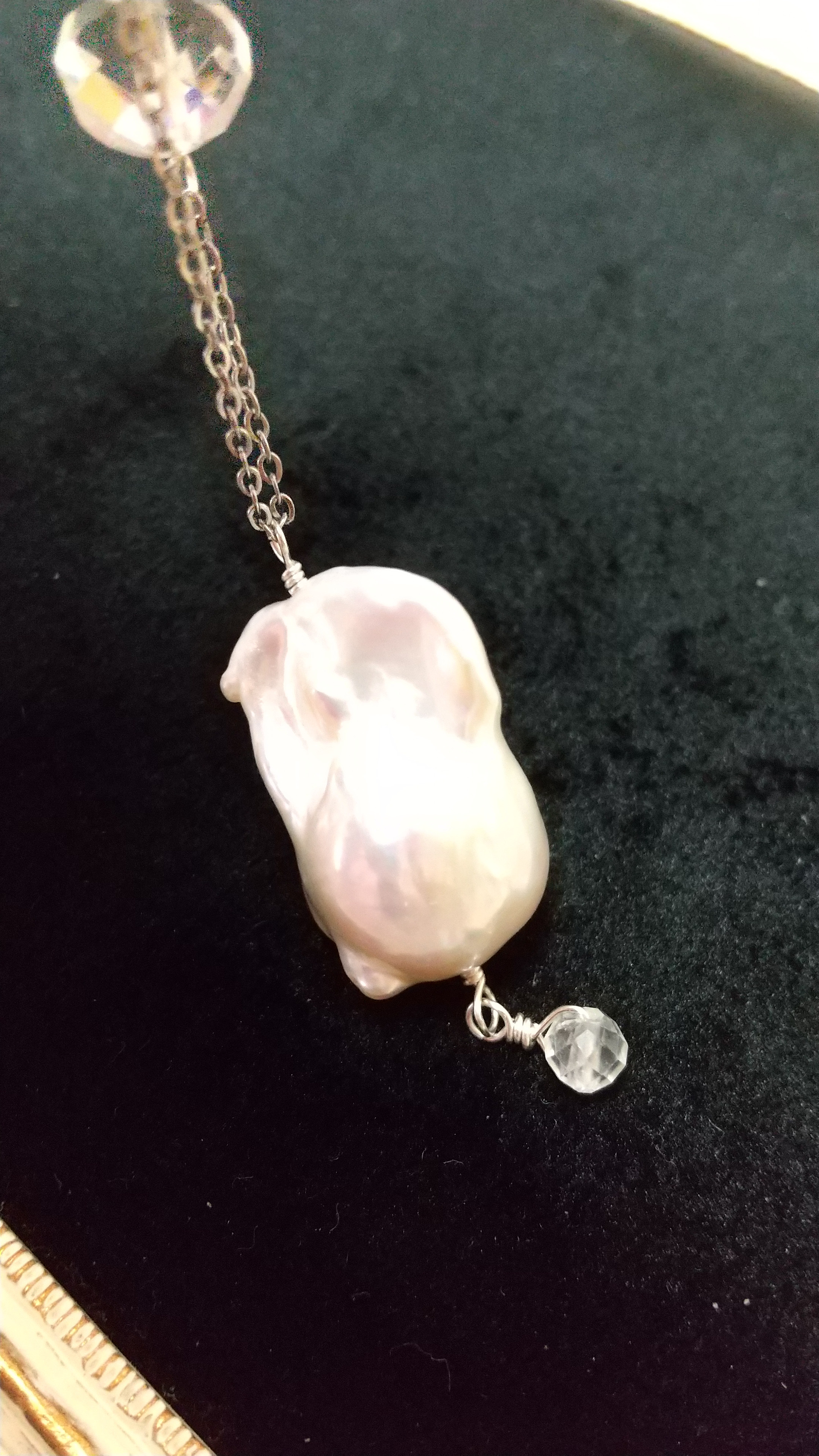 淡水 バロックパール/オイスターパール ネックレス