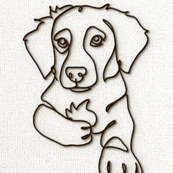 ビーグルのワイヤーアート タペストリー・壁掛け ☆W_ART_CRAFT☆ 通販