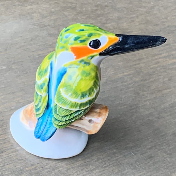 陶芸カワセミ【北海道の野鳥陶芸】送料無料 その他置物