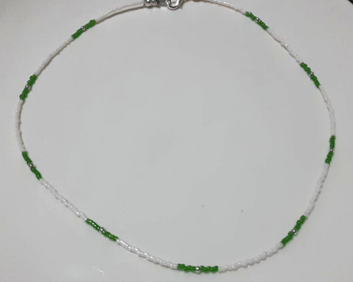 ビーズネックレス / カジュアル / ギフト/白T ネックレス・ペンダント