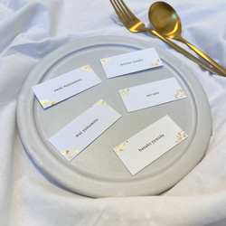 席札　金箔 3枚目の画像