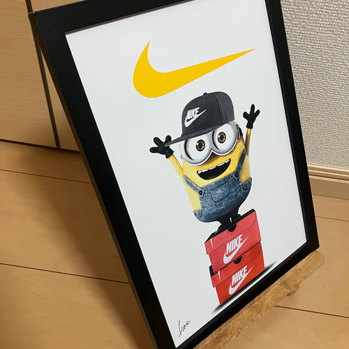 NIKE type☆オマージュアートインテリアポスター＃452☆ナイキ
