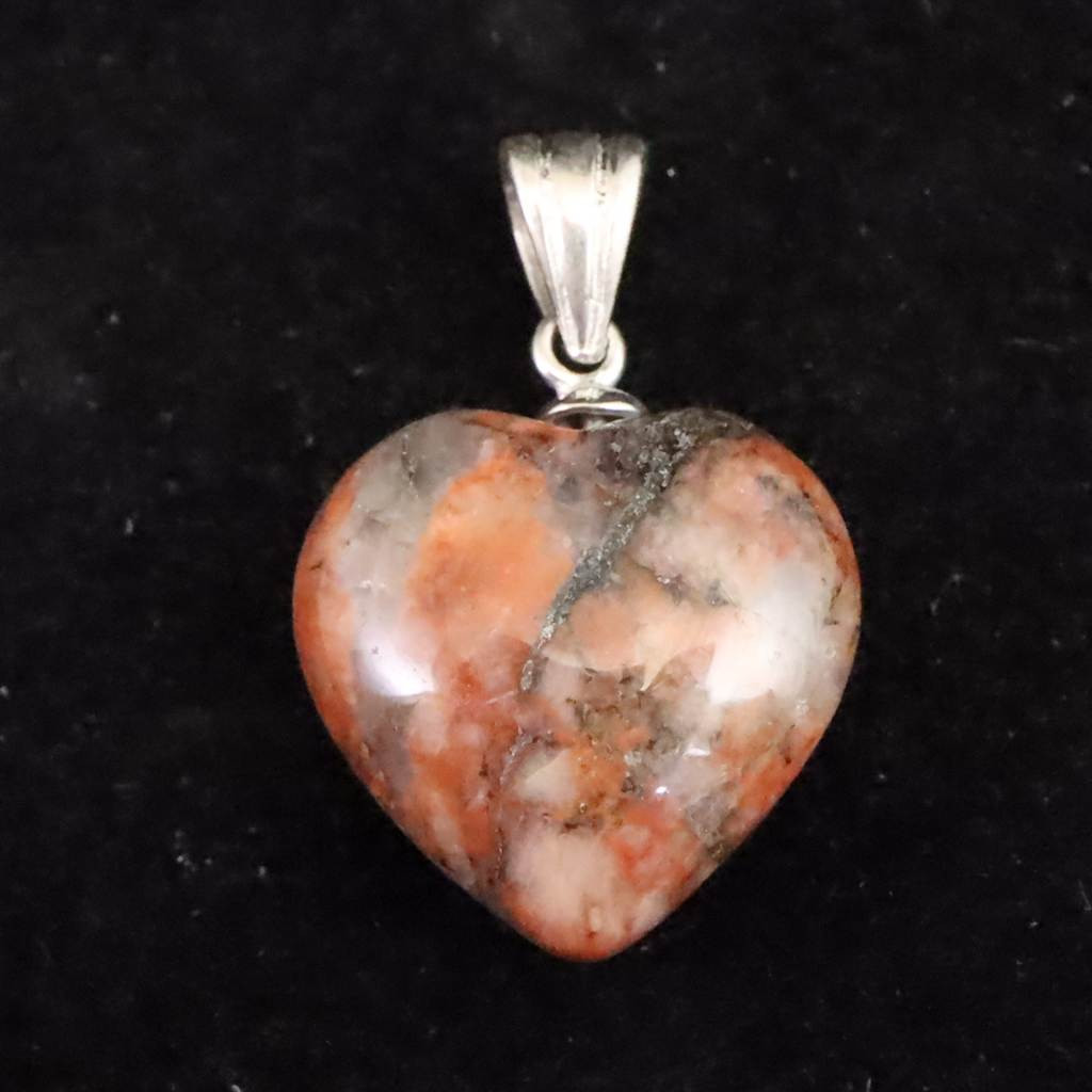 H&E社 ローゾフィア 15mmハートペンダント   2.5g #37348 4,526円