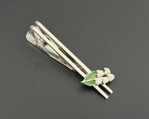 すずらんのネクタイピン タイピン・カフス okadoya 通販 19293117