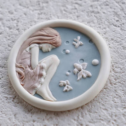 シーリングスタンプ 不思議の国のアリス アリスと白うさぎ スタンプ