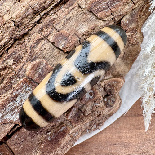 馬蹄痕】六吉祥天珠t62 天然石 円と縁 by.TAMAKO 通販 19293202