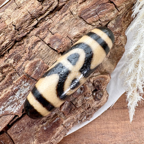 馬蹄痕】六吉祥天珠t62 天然石 円と縁 by.TAMAKO 通販 19293202