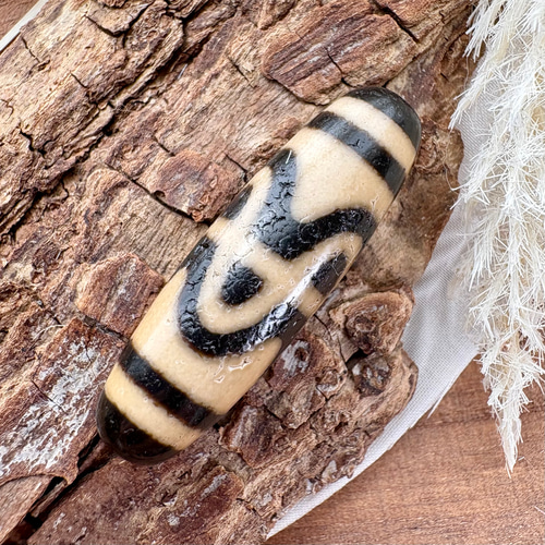 馬蹄痕】六吉祥天珠t62 天然石 円と縁 by.TAMAKO 通販 19293202