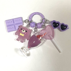 キャンディバックキーホルダー じゃらじゃらキーホルダー ガチャ詰め