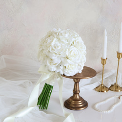 エレガント×キュートなラウンドブーケ エレガント×キュートなラウンドブーケ