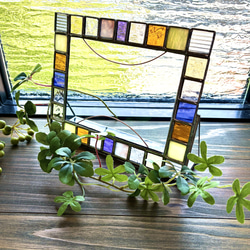 送料無料！ステンドグラス コーナーデコレーション クリスタル