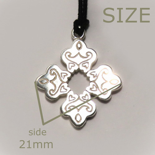 アイヌ文様 根付 シルバー925 【刻印無料】 根付紐 根付け紐