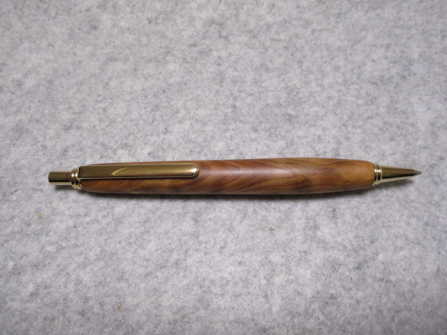 屋久杉　光明杢　蜜蠟ワックス仕上げ　シャープペンシル(0.5ミリ用)　希少材