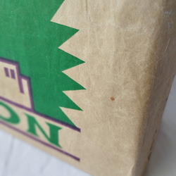 ★一閑張り風・小麦粉袋ネオン×米袋バッグお袋さん★ 7枚目の画像