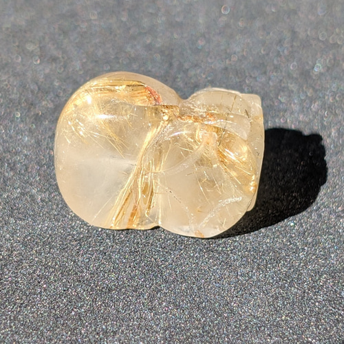 ゴールドタイチンルチルクォーツ 貔貅 ヒキュウ 引き寄せの効果