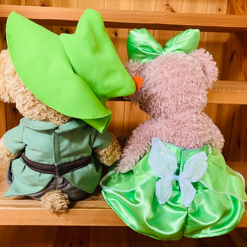 ダッフィー シェリーメイ ピーターパン風コスチューム ピーター