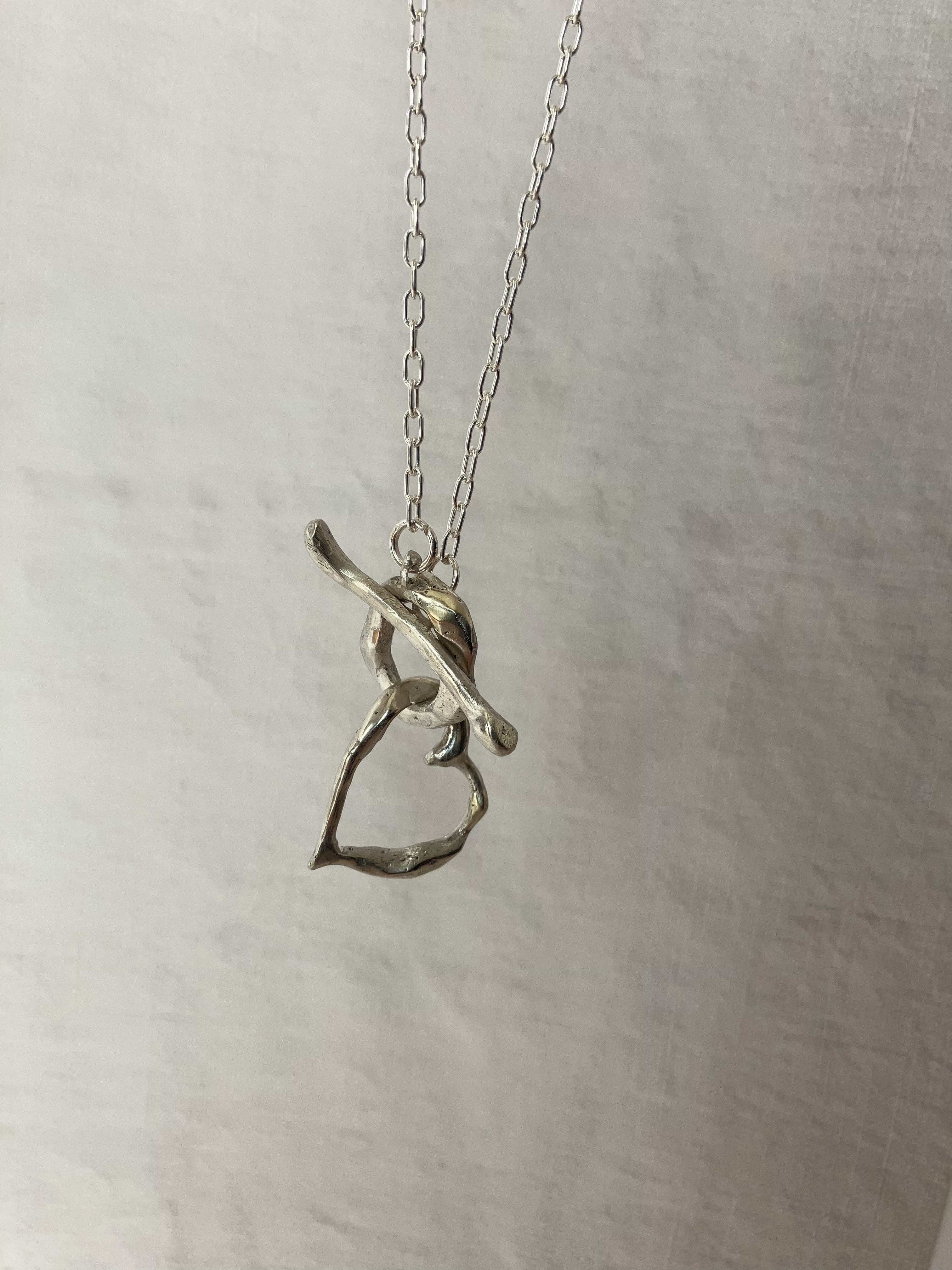 ♡Heart ♡motif symbolsilvernecklace シルバー　ハートジュエリー　ネックレス　950