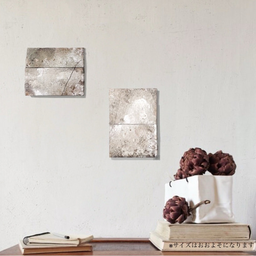 279/木と石と色のアートパネル 絵画|原画|什器|インテリア|壁飾り|現代