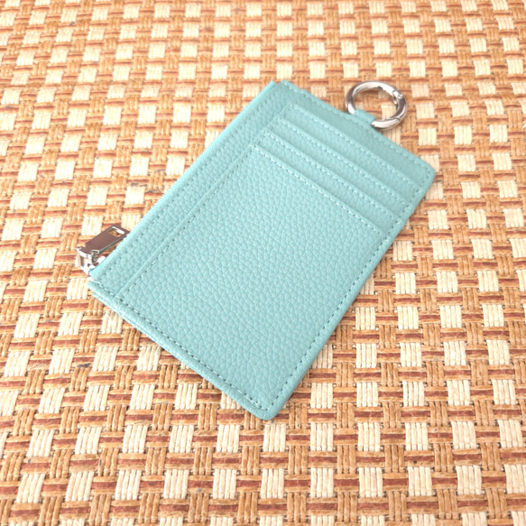 フラグメントケース 本革 ミニ財布 コンパクト財布 小さい財布 ミニウォレット 【S017】 2枚目の画像