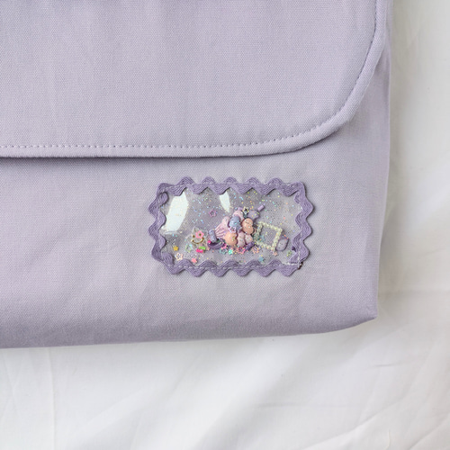 図書袋 絵本バッグ 通園バッグ ショルダー フリフリフリル