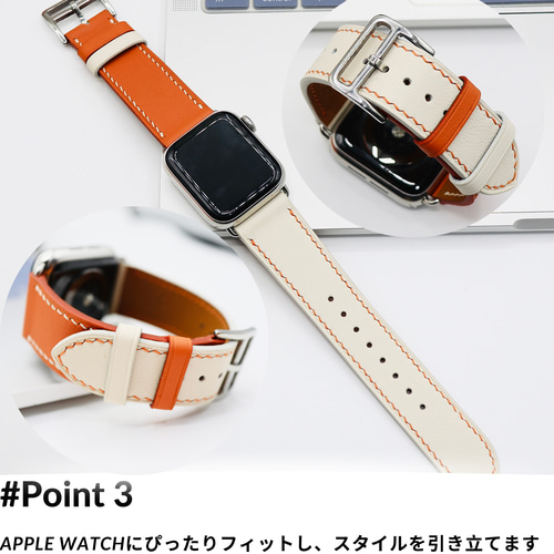 MODIGI アップルウォッチ10 レザーバンド　本革ベルト 46mm 緑 MODIGI アップルウォッチ10 レザーバンド 本革ベルト 46mm Apple