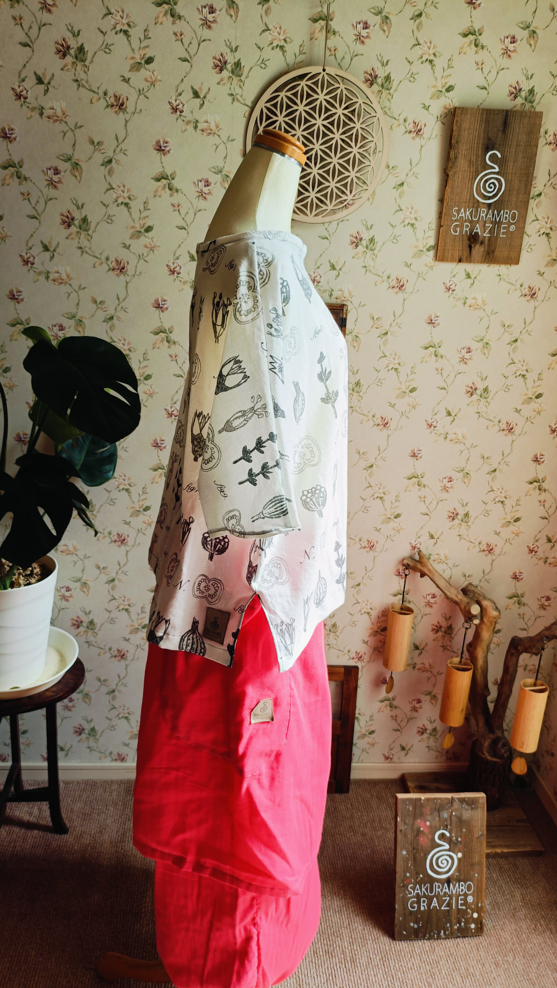 CottonSimplepullover〜Flower〜