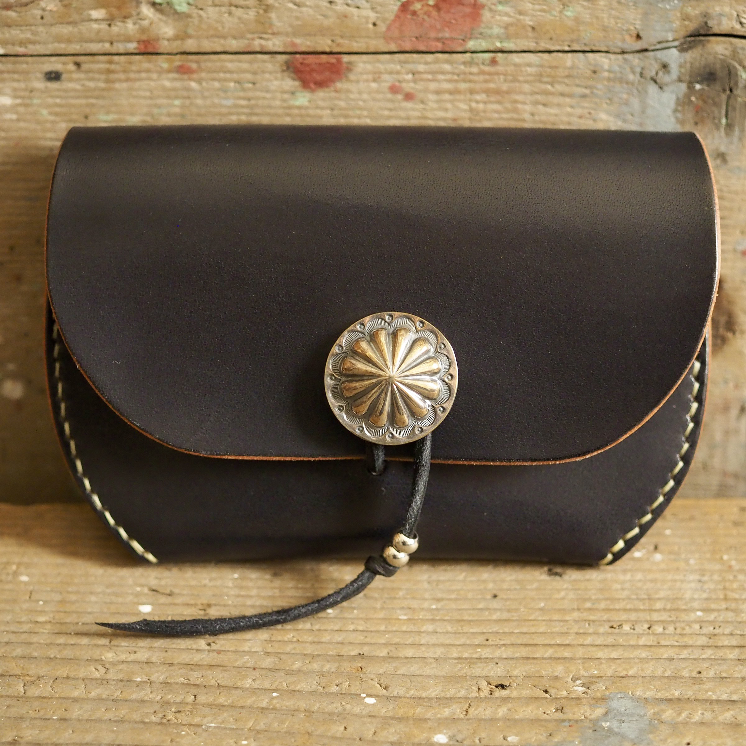 【1点モノ】ミドルウォレット Legacy（外装:丘染めブラック）