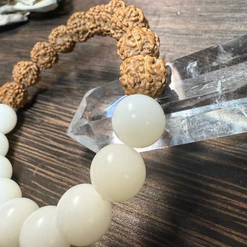 菩提ブレスレット 日々の疲れを癒し静かな安心をくれる】菩提根⭐︎菩提樹 ブレスレット