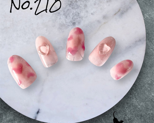 ぴぴ♥ オーダーサイズ ネイルチップ サイズオーダー♡ ふわふわひつじネイルチップ size order nail