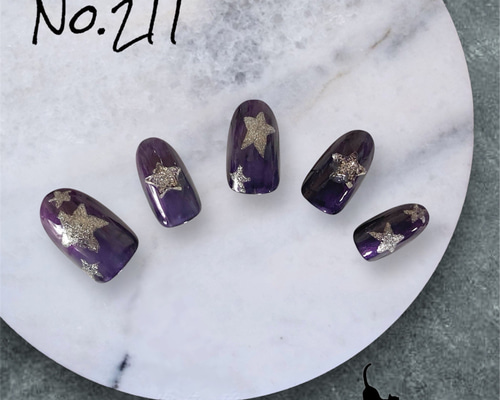 【オーダー】ネイルチップ エンジェルコア 星 af14ed1957c63b7d8370762baa076f