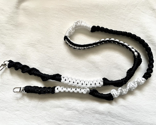 パラコード スマホ ショルダー ストラップ ハンドメイド iPhoneケース