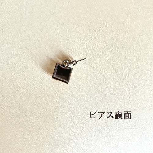 オーダーメイド】ペット ピアス イヤリング（両耳用）写真 うち