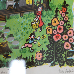 多色刷り版画作品　Home Sweet Home　 7枚目の画像