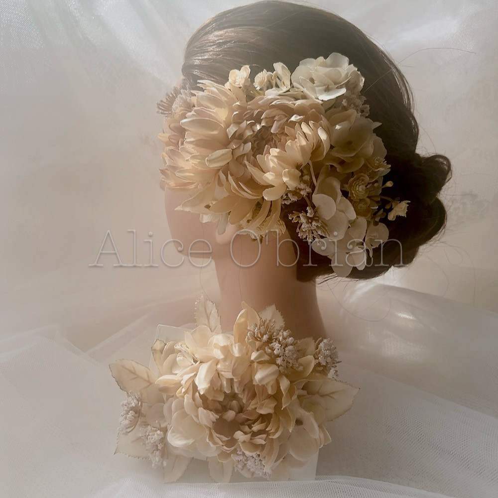 ♡ヘッドドレスとフィンガーブーケのセット♡