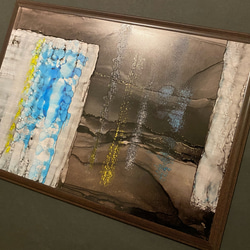 水彩画　「モスクの音」 水彩画 「モスクの音」