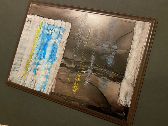 モダン　抽象画　絵画　アート　ヴィンテージ 現代アート 絵画 抽象画 モダンアート 現代美術 シルク