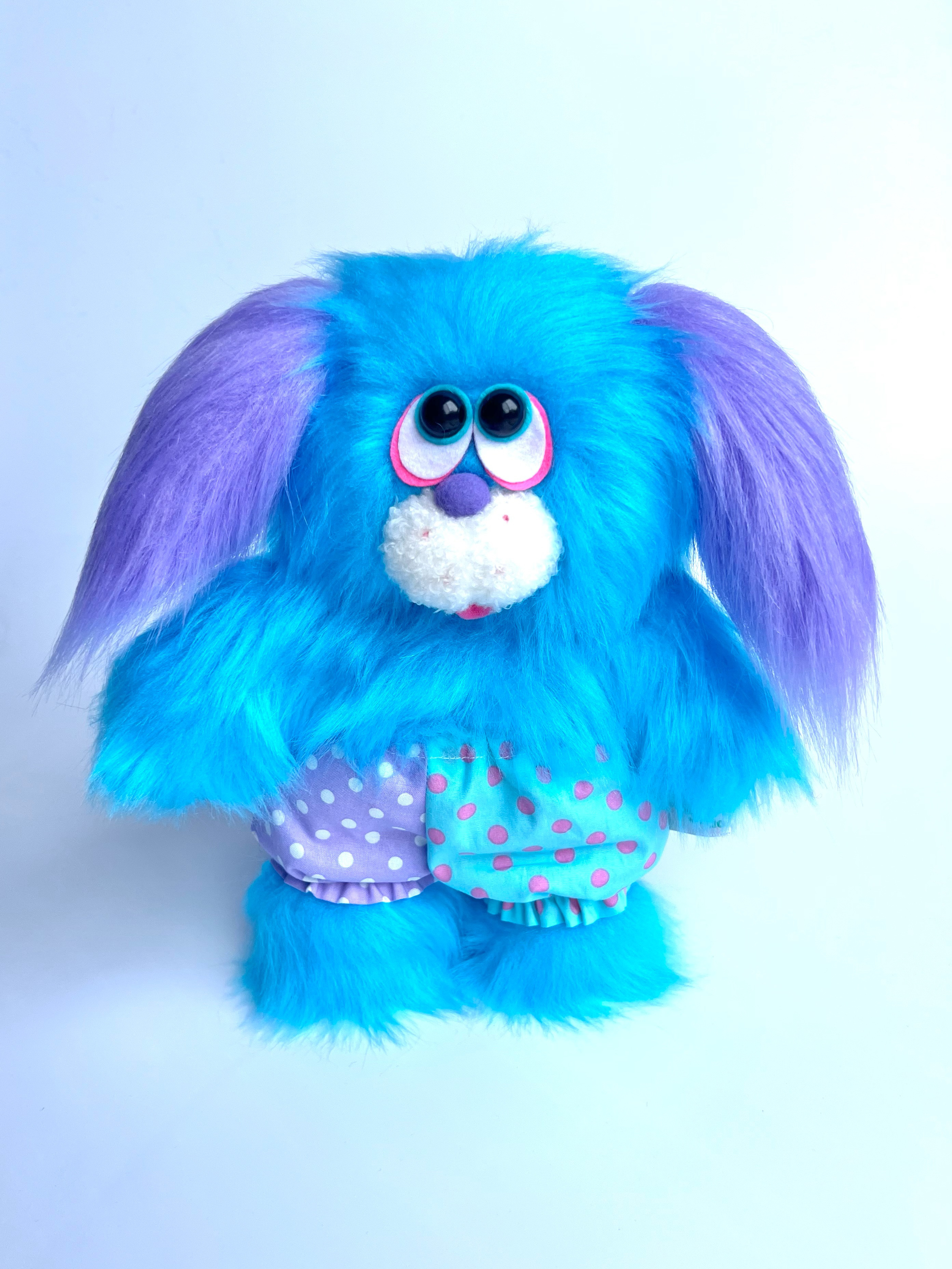 mofu-lulu  いぬ Nalani（ナラニ）モフモフでポップな犬のぬいぐるみ　25㎝