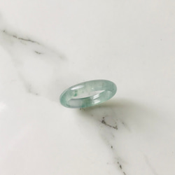 [R28-006］ 翡翠　くりぬき　リング　天然石　グアテマラ産　14号　指輪 R28-006］ 翡翠 くりぬき リング 天然石 グアテマラ産 14号 指輪