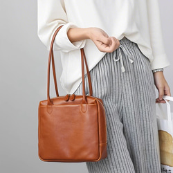 【限定価格】大容量 柔らかい本革トート｜たっぷり収納×上品デザイン｜母の日・誕生日ギフトにおすすめ（選べる5色） 5枚目の画像