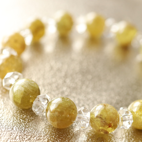 ☆プレミアムブレス☆マリ共和国：マリガーネット：10ミリ＆水晶