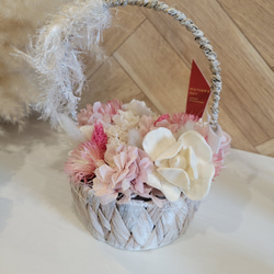 母の日アレンジ♡アロマとお花で癒されるアレンジ 6枚目の画像