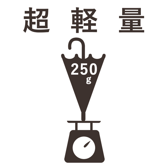 【ワケあり 740円引き】竹ハンドル UVカット手開き長傘 bird 紫外線99.9%カット 165035 晴雨兼用 5枚目の画像