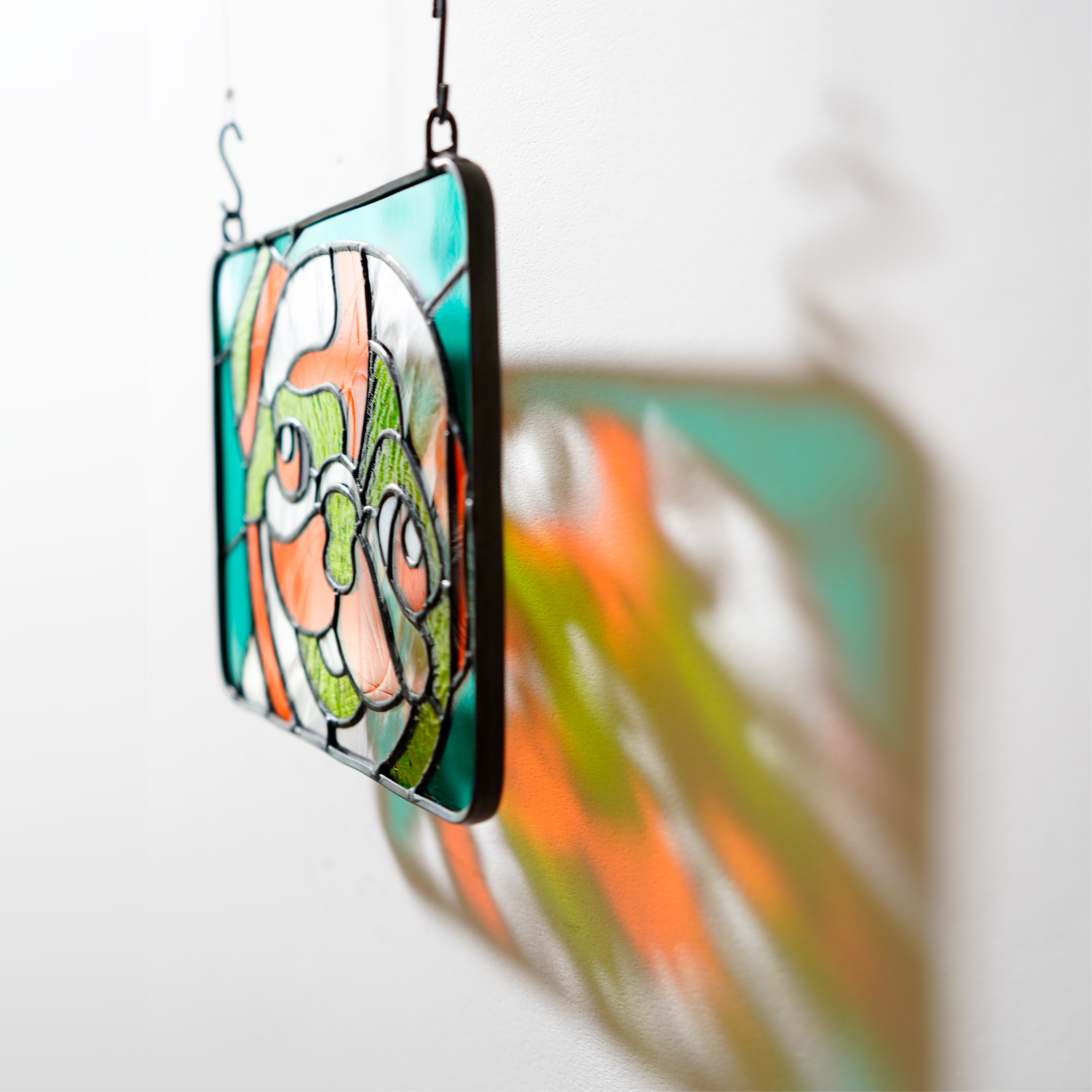 【ステンドグラス】パネル_サンキャッチャー⭐︎パグ