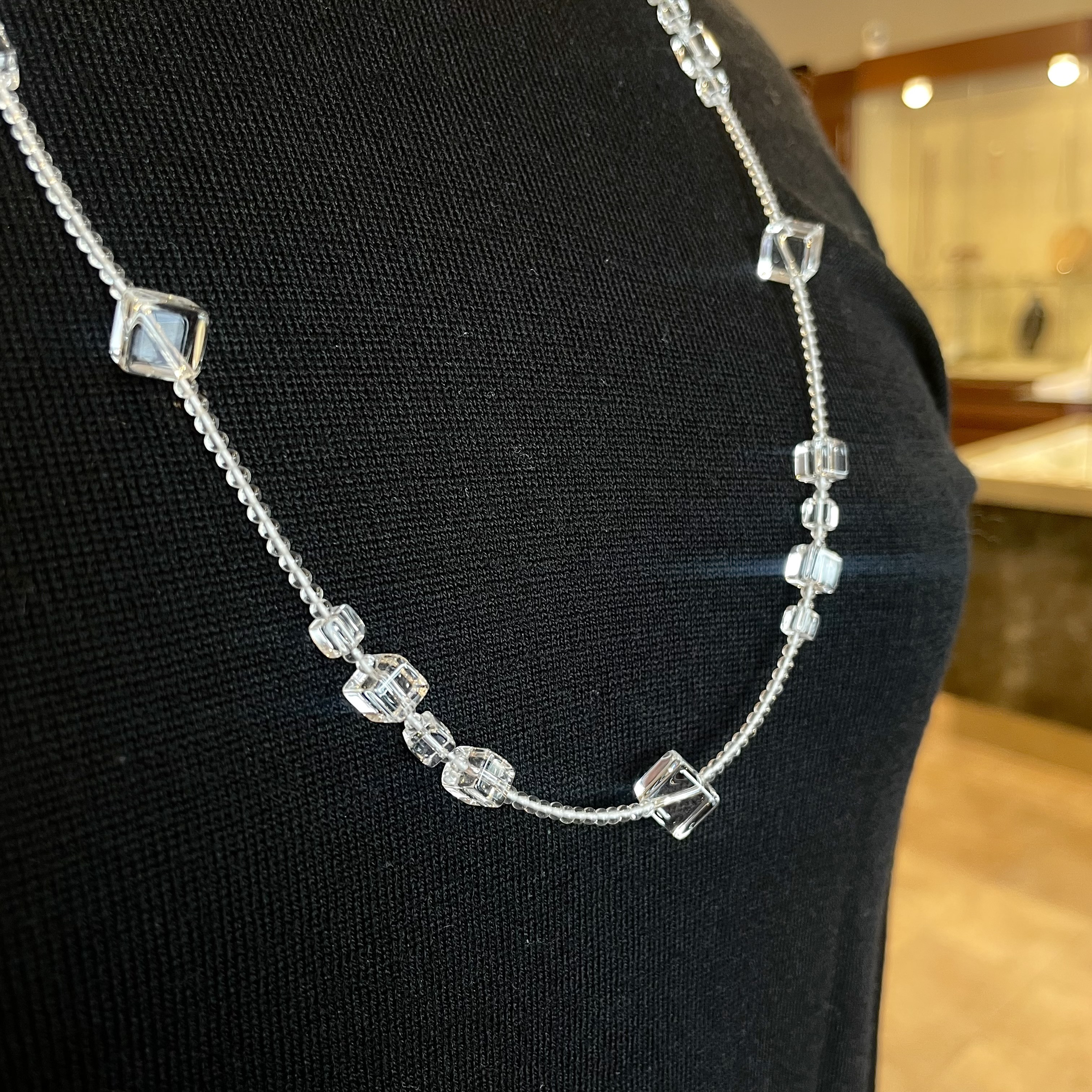 水晶ネックレス　No.03331