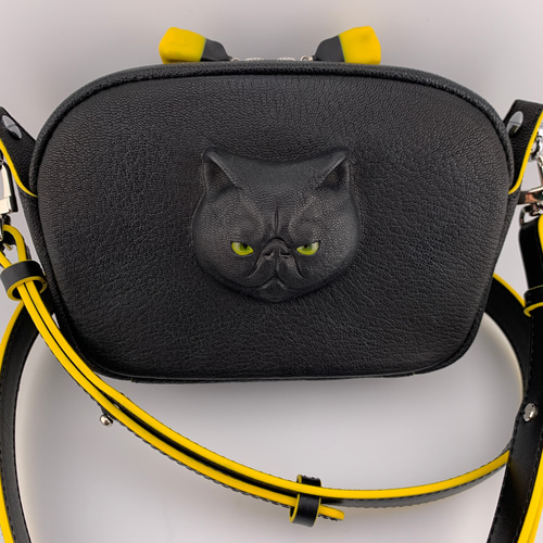 猫 ポーチショルダー エキゾチックショートヘア ショルダーバッグ