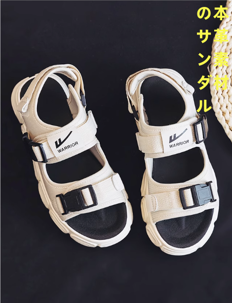 サンダルメンズ2025夏新作滑り止めソフトソールスニーカーメンズ外履き運転用涼しいスリッパ