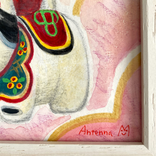 犬張子 イラスト タペストリー・壁掛け Antenna M 通販 19301018