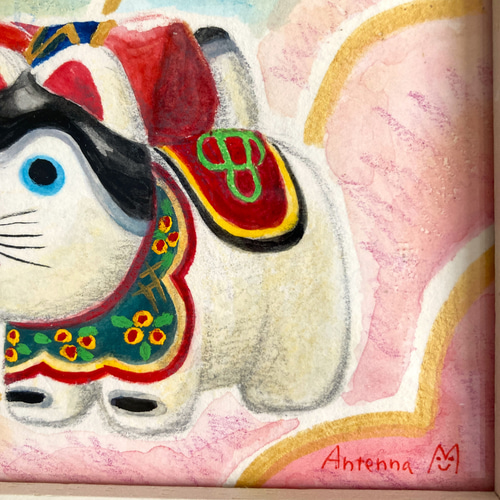 犬張子 イラスト タペストリー・壁掛け Antenna M 通販 19301018