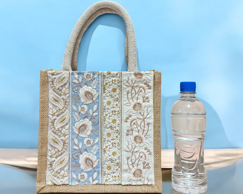 サハバイエリーカゴバッグインド刺繍リボン インド刺繍リボン - かごバッグの人気通販 | minne 国内最大級の
